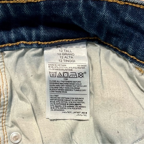 Old Navy High Rise Kicker Bootcut 12 Tall - Picture 4 of 4